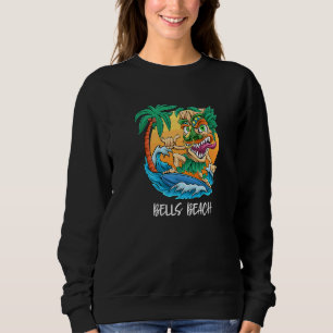 Sudadera Bells Beach Australia Palm Tree Surfing Beach Vaca