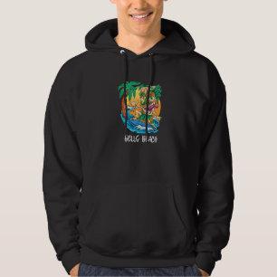Sudadera Bells Beach Australia Palm Tree Surfing Beach Vaca