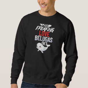 Sudadera Beluga Bebé Ballena Animal Raglan