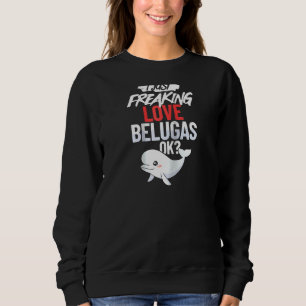 Sudadera Beluga Bebé Ballena Animal Raglan