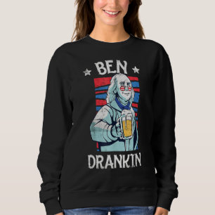 Sudadera Ben Drankin 4 De Julio Benjamin Franklin
