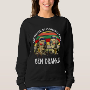 Sudadera Ben Drankin 4 De Julio Retiro De La Bandera Estado