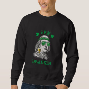 Sudadera Ben Drankin Lucky St Patricks Day
