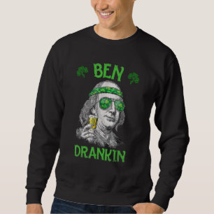 Sudadera Ben St Patrick's Day Benjamin Franklin