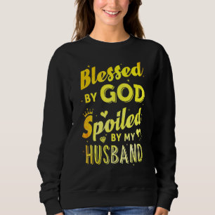 Sudadera Bendecido por Dios