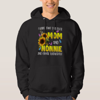 Sudadera Bendecido Por Ser Llamado Nonnie Sunflower Nonnie