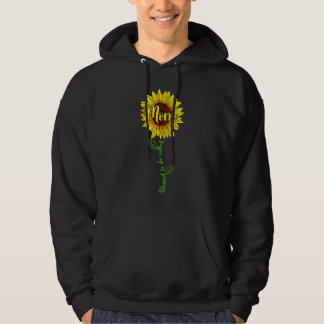 Sudadera Bendecido Ser Llamado Mamá Día de la Madre Girasol