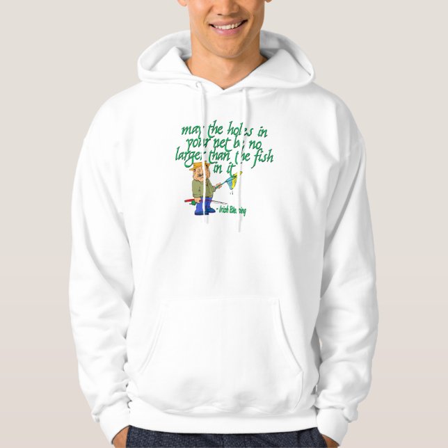 Sudadera Bendición de la pesca irlandesa (Anverso)