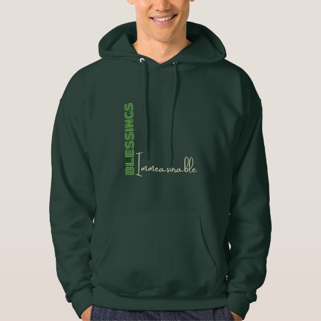 Sudadera Bendición Inmensurable (Anverso)