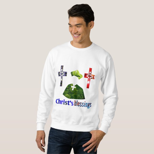 Sudadera Bendiciones de Cristo (Anverso completo)