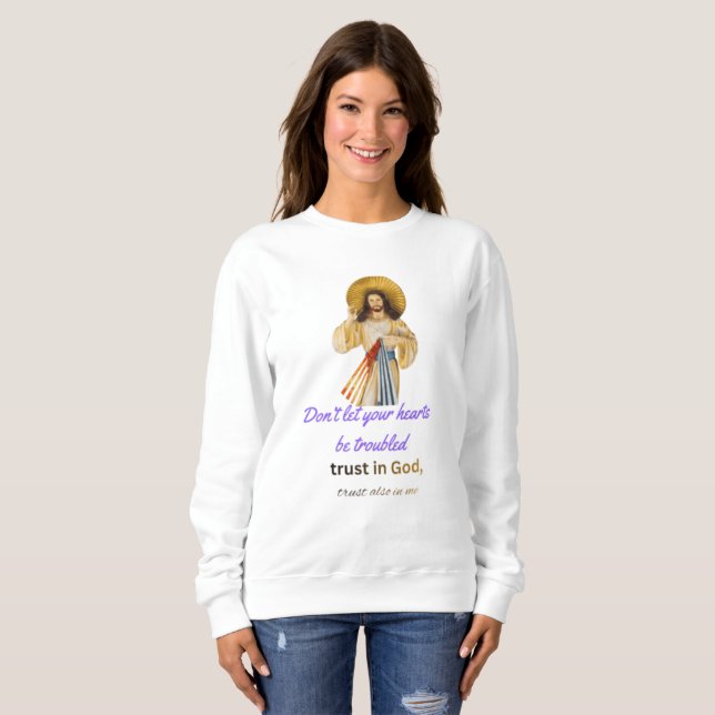Sudadera Bendiciones de Jesús (Anverso completo)