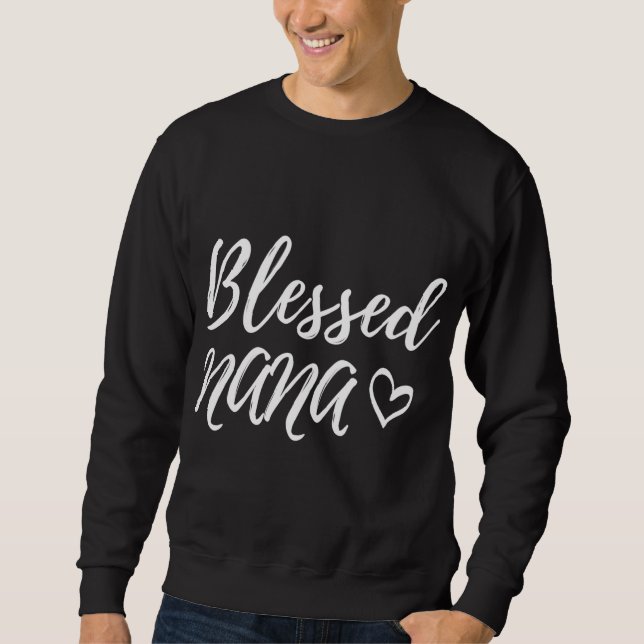 Sudadera Bendita familia de Navidades de la abuela de Nana (Anverso)