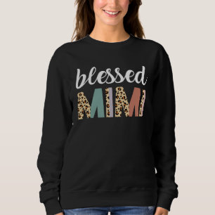 Sudadera Bendita Mimi Estampado de Leopardo Lindo