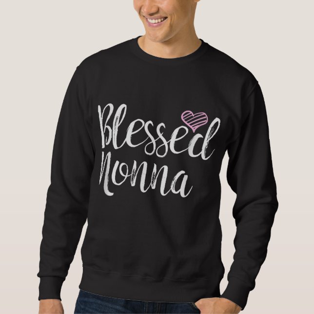 Sudadera Bendita Nonna - regalos de abuela (Anverso)