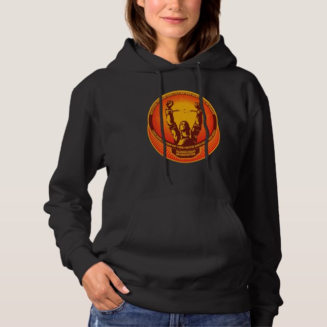 Sudadera Benditas citas de Franz Jaggerstatter (Anverso)