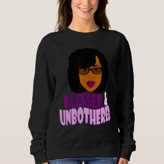 Sudadera Benditas Mujeres Afroamericanas Negras Impasibles 