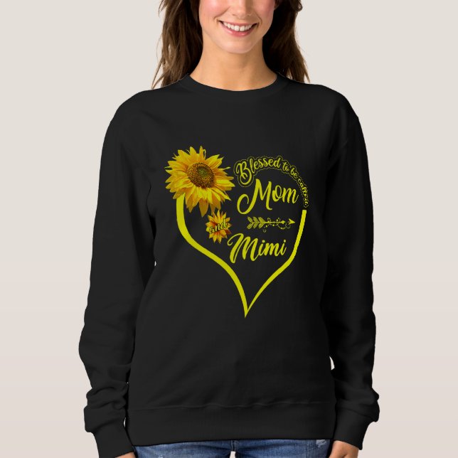Sudadera Bendito ser llamado el sol de mamá y mamá del día  (Anverso)