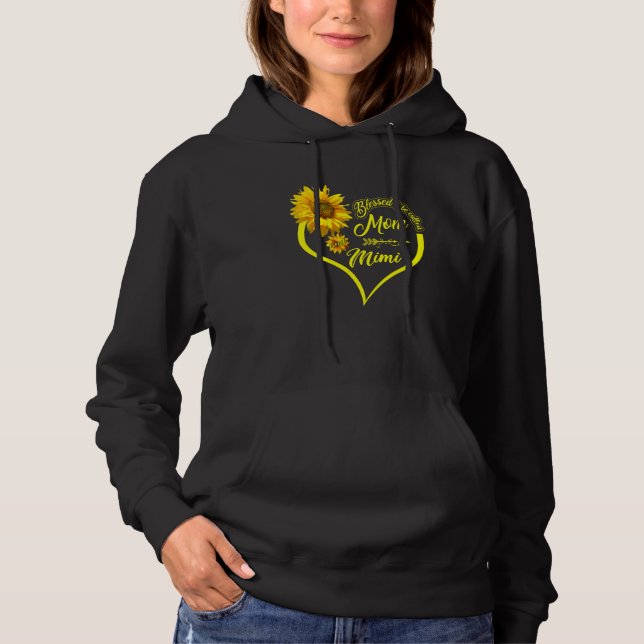 Sudadera Bendito ser llamado el sol de mamá y mamá del día  (Anverso)