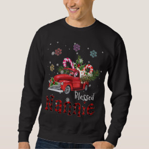 Sudadera Benditos Navidades De Nannie, Un Regalo De Camión