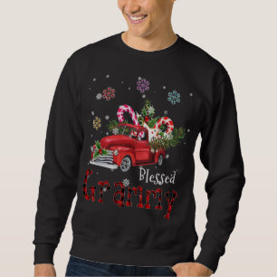 Sudadera Benditos Navidades Grammy Camión Rojo Regalo Para 