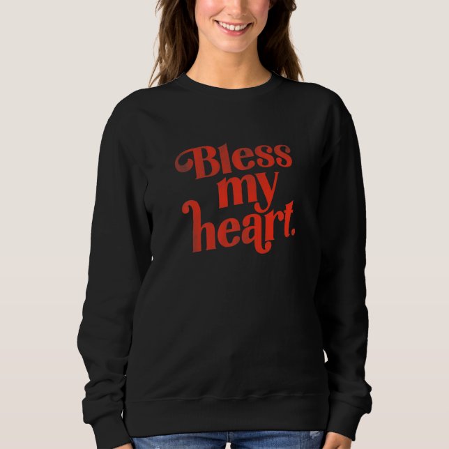 Sudadera Benditos sean mis corazones cutáneos y divertidos  (Anverso)