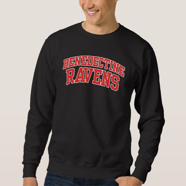 Sudadera Benedictine College Ravens 01 (Anverso)