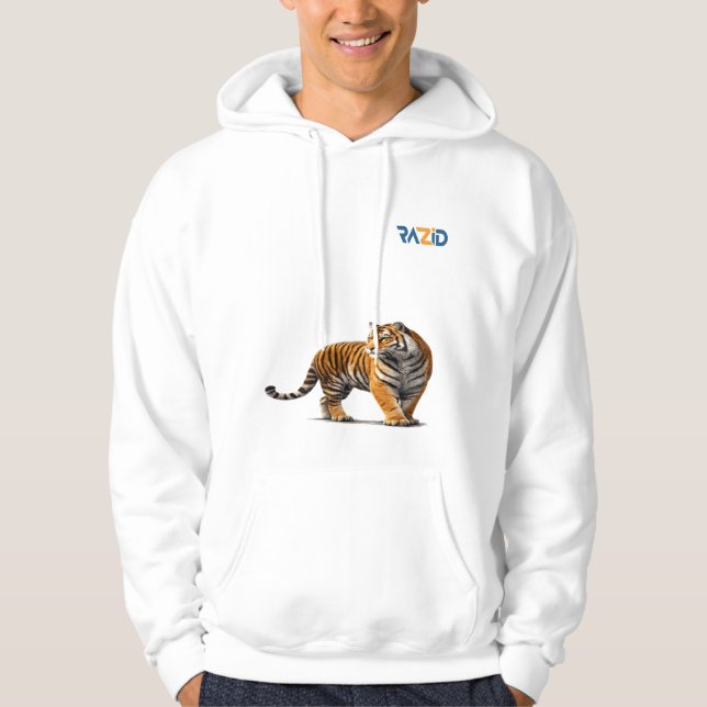 Sudadera Bengal Tiger Full Body – Realistic Wildlife Power  (Anverso)