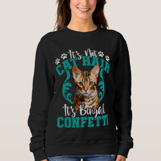 Sudadera Bengala no CAT HAIR ES BENGAL CONFETTI Funn