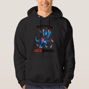 Sudadera Benjamin Franklin 4 De Julio Dino Boys Hombres Ame