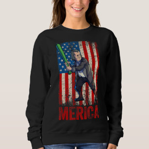 Sudadera Benjamin Franklin 4 De Julio Mujeres Estadounidens