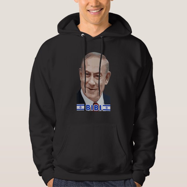 Sudadera Benjamin Netanyahu   Bibi  Primer Ministro del Est (Anverso)