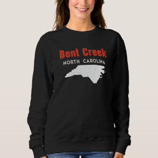 Sudadera Bent Creek and Hildebran North Carolina USA State 