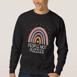 Sudadera Benv People Not Puzzles Rainbow NeuroDiversity Spe