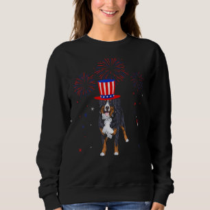 Sudadera Berenés Mountain Dog Red White Blue Fireworks 4º