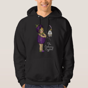 Sudadera Berenjena Encantadora Planta de Verdura Vegetal Ad