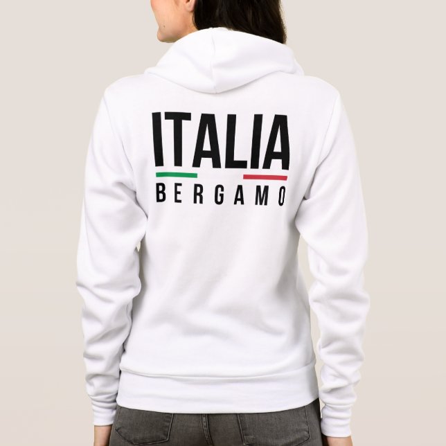 Sudadera Bergamo Italia (Reverso)
