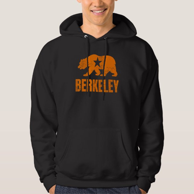 Sudadera Berkeley California Republic Bear Distressed Vinta (Anverso)