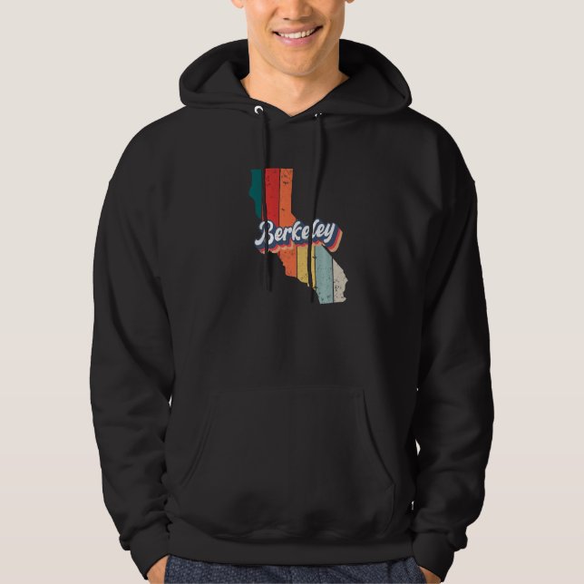 Sudadera Berkeley City Retro Vintage Hometown California (Anverso)