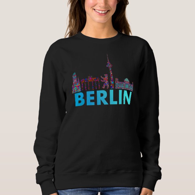 Sudadera Berlin Berlin Berlin Bear I Love Berlin (Anverso)