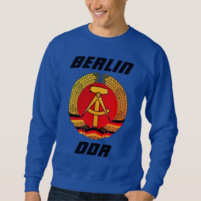 Sudadera Berlín, DDR - Alemania oriental (Berlín occidental (Anverso)