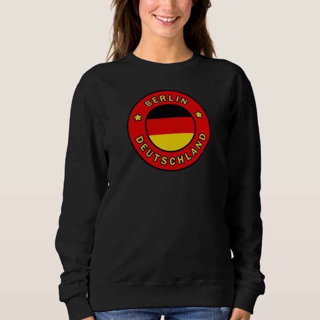 Sudadera Berlín Deutschland (Anverso)