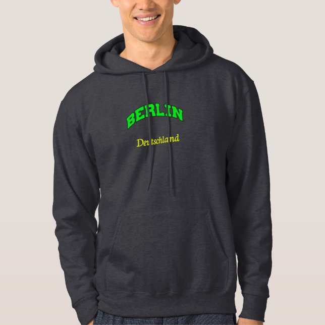 Sudadera Berlin Deutschland Hoodie (Anverso)