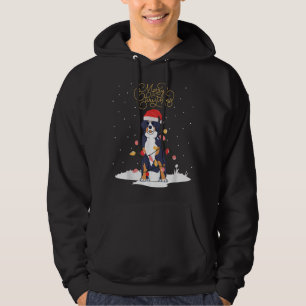 Sudadera Bernese Mountain Dog Merry Christmas Berner Xmas C