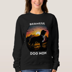 Sudadera Bernese y el sol naciente para la madre del perro
