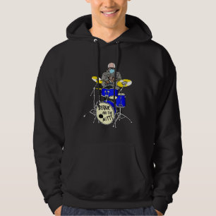 Sudadera Bernie Sanders Mittens Tambor Inauguración