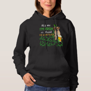 Sudadera Besa A Mí, Soy Irlandés, Borracho O Lo Que Sea