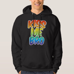 Sudadera Bésame Bro Gracioso Lgbt Q Rainbow Gay Proud Equal