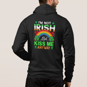 Sudadera bésame de todos modos diseño de humor irlandés-639