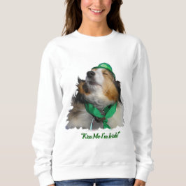 Sudadera "¡Bésame, soy irlandés!"