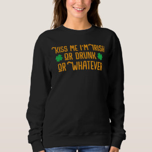 Sudadera Bésame Soy irlandés gracioso Día de San Patricio 2